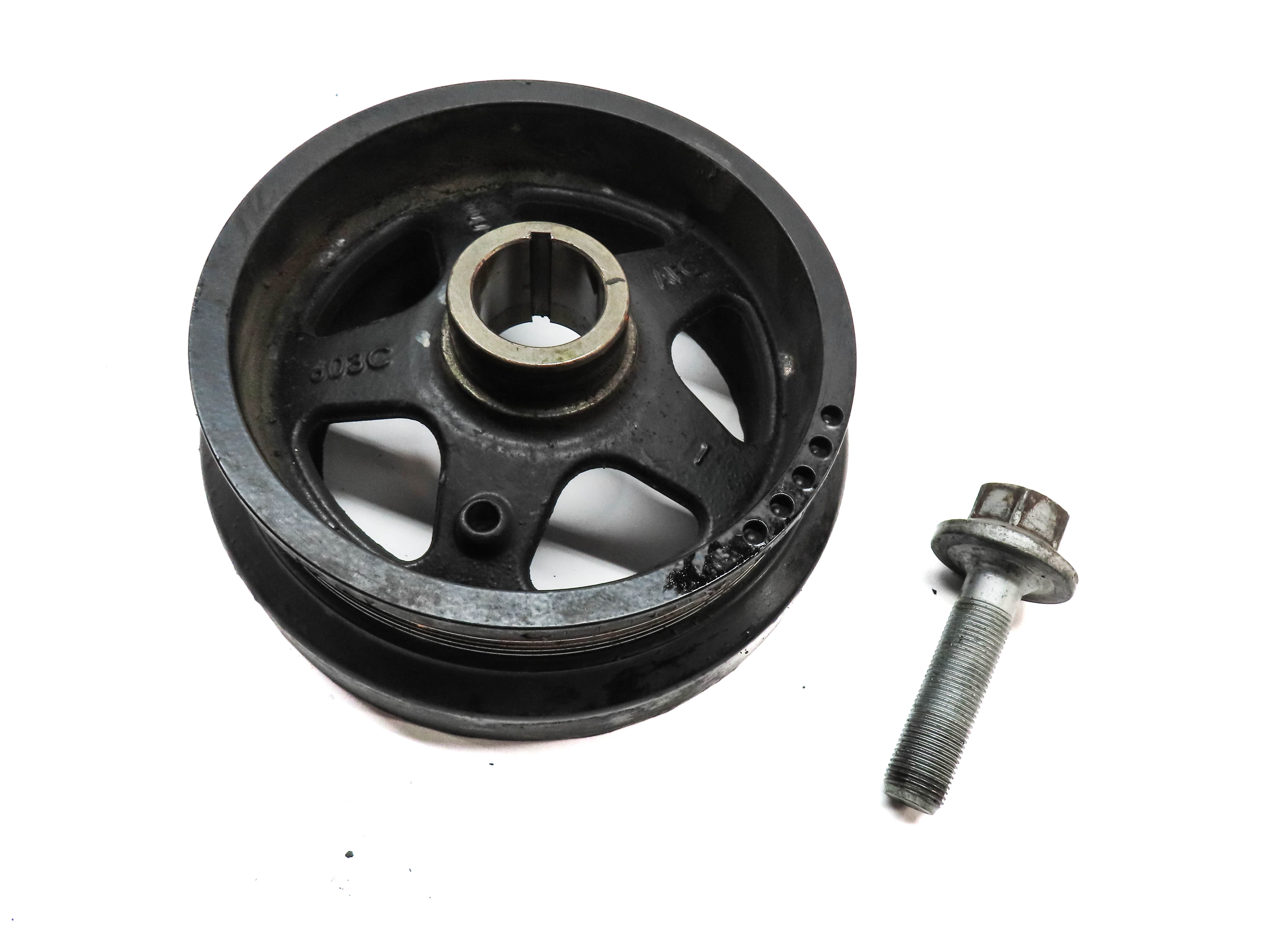 2008-2016 PORSCHE CAYENNE PANAMERA (957 970 G1) 4.8L ENGINE - HARMONIC BALANCER — exact item pictured